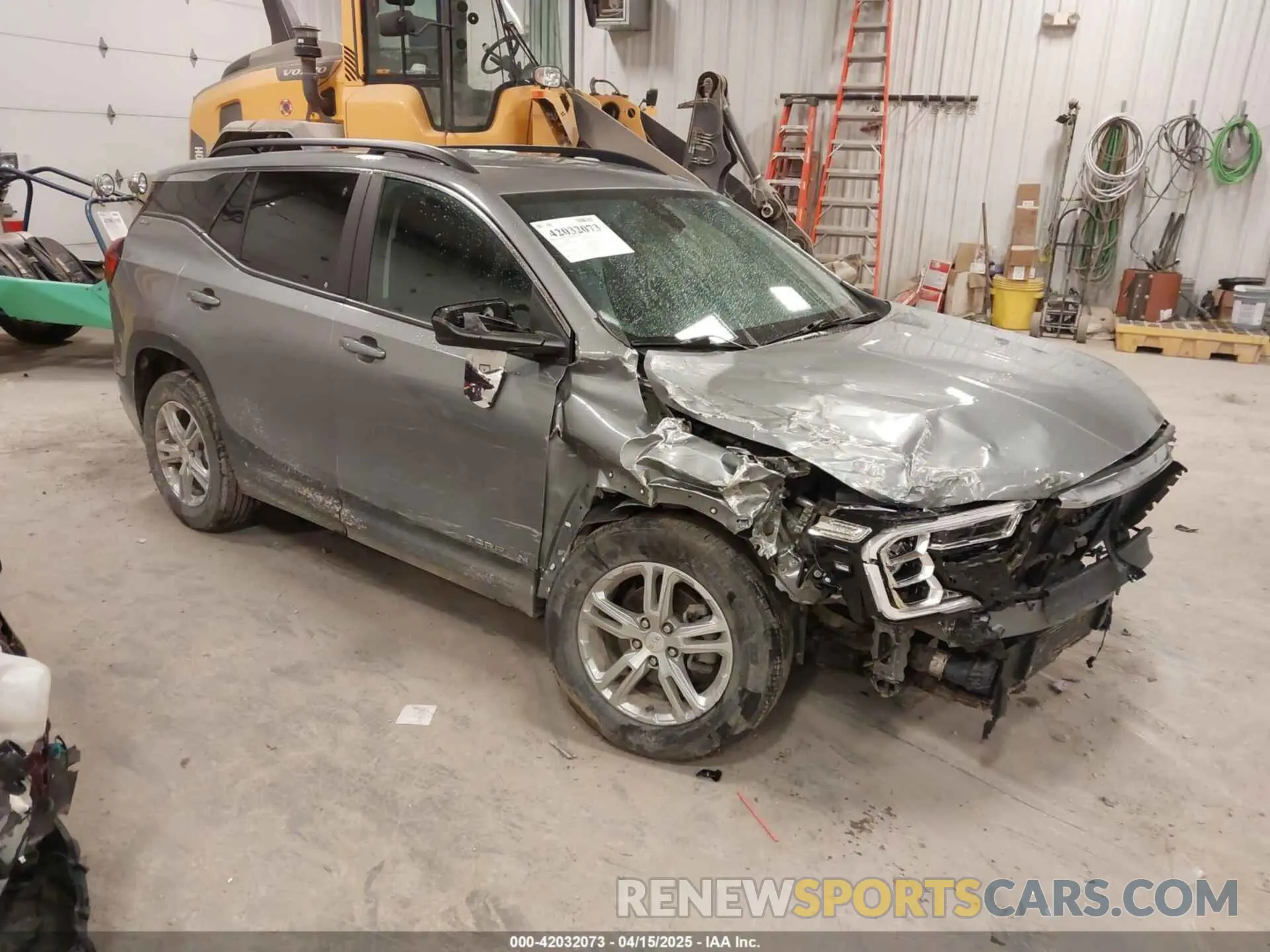 1 Photograph of a damaged car 3GKALMEG2PL128721 GMC TERRAIN 2023