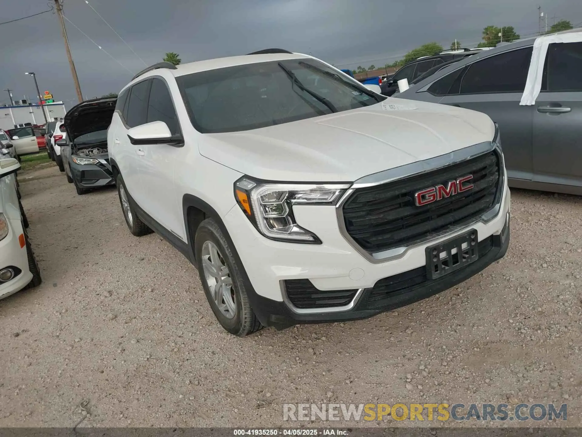 1 Photograph of a damaged car 3GKALMEG2PL145485 GMC TERRAIN 2023