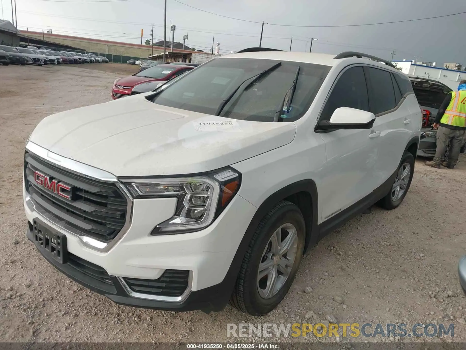 2 Photograph of a damaged car 3GKALMEG2PL145485 GMC TERRAIN 2023