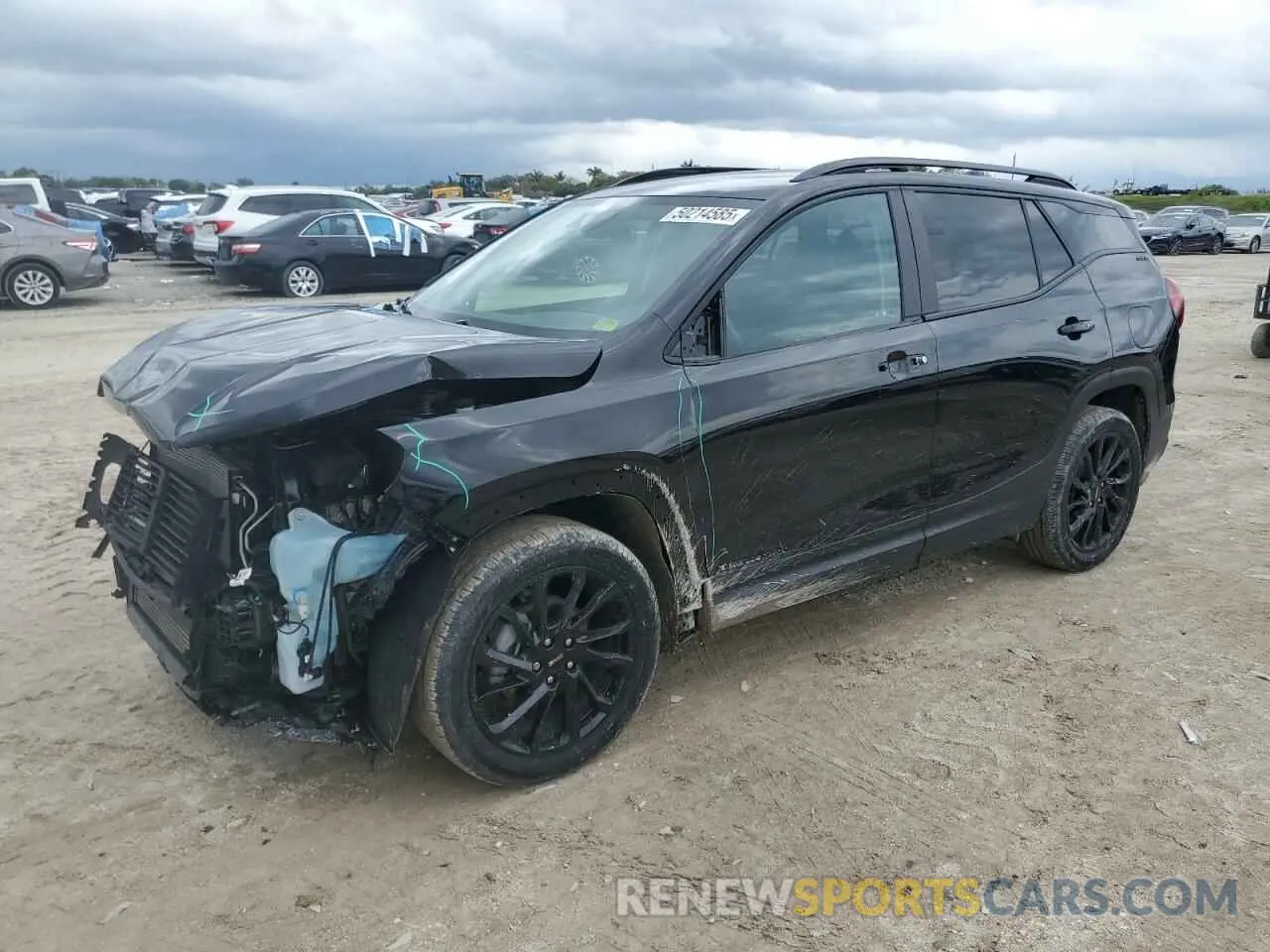 1 Photograph of a damaged car 3GKALMEG2PL229399 GMC TERRAIN 2023