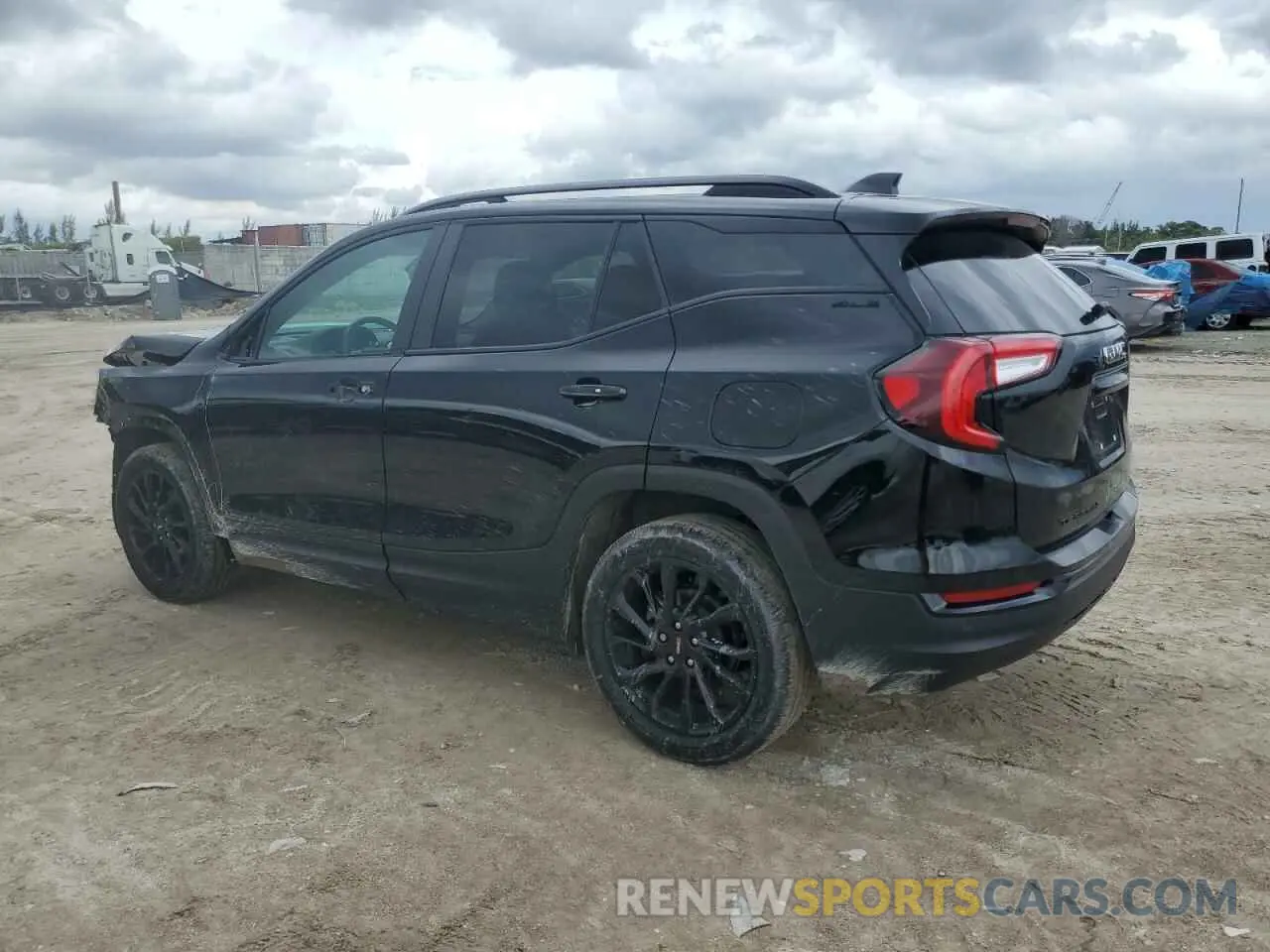 2 Photograph of a damaged car 3GKALMEG2PL229399 GMC TERRAIN 2023