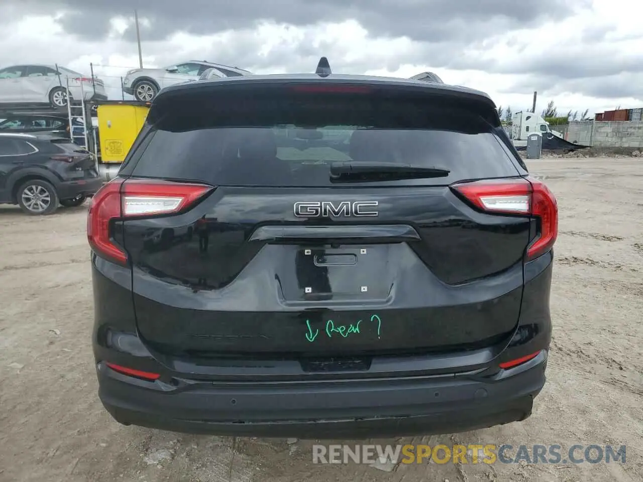 5 Photograph of a damaged car 3GKALMEG2PL229399 GMC TERRAIN 2023