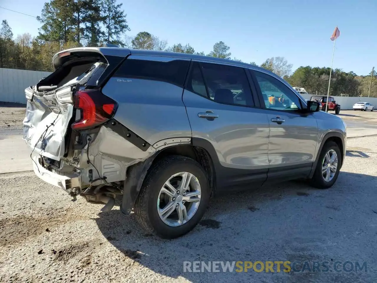 3 Photograph of a damaged car 3GKALMEG3PL264033 GMC TERRAIN 2023
