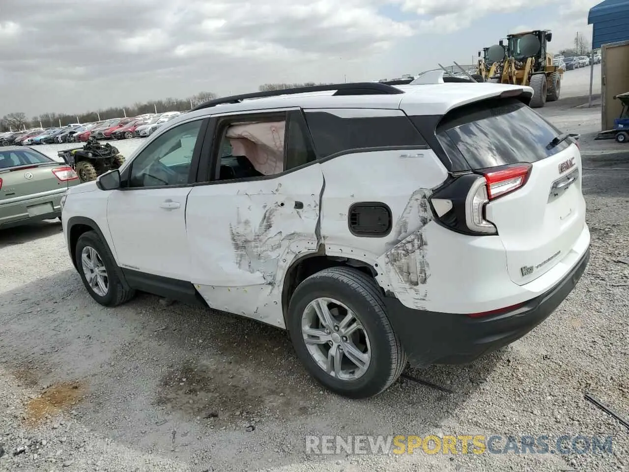2 Photograph of a damaged car 3GKALMEG3PL268048 GMC TERRAIN 2023