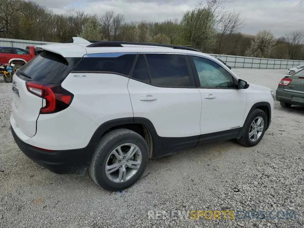 3 Photograph of a damaged car 3GKALMEG3PL268048 GMC TERRAIN 2023