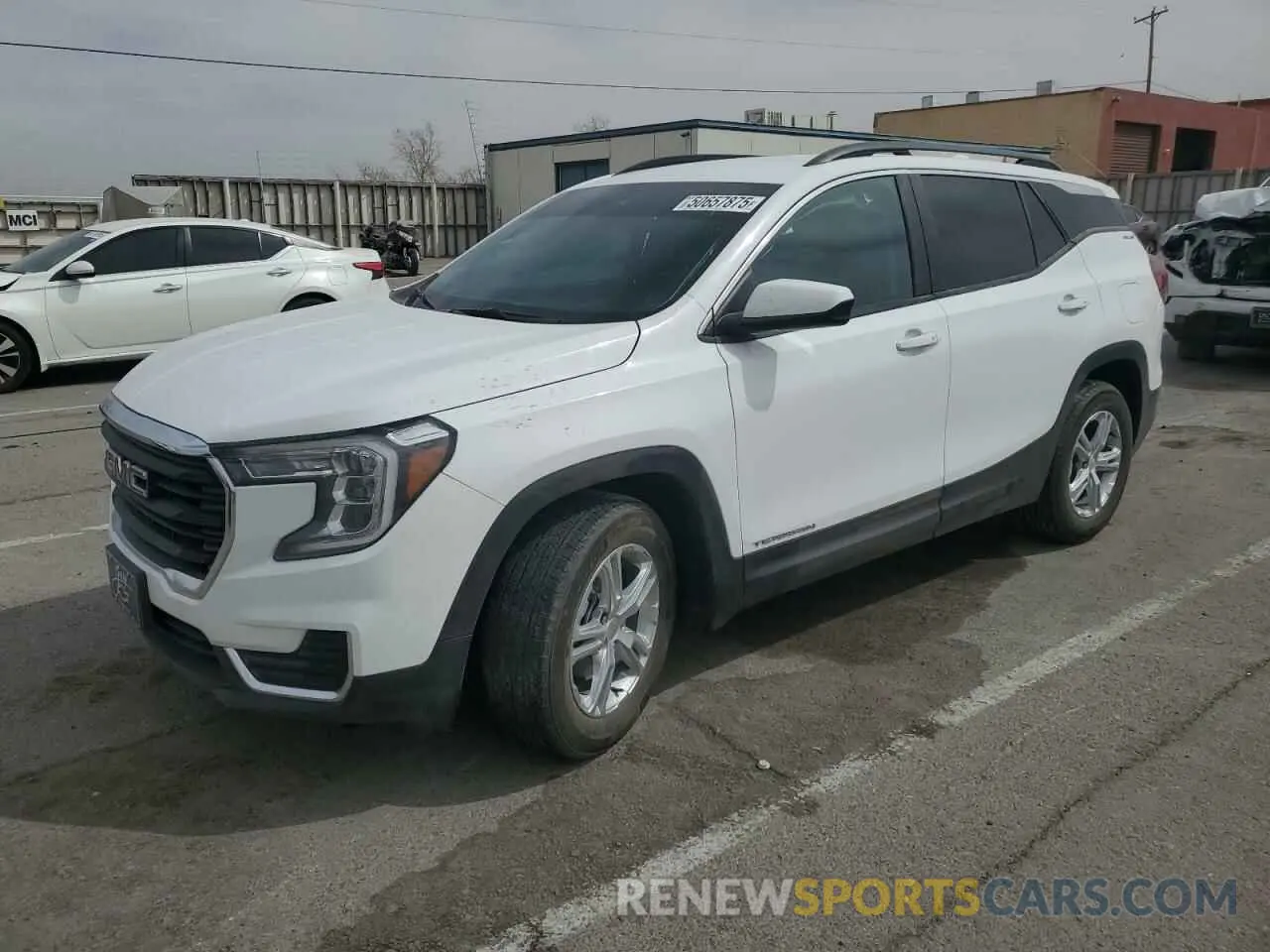 1 Photograph of a damaged car 3GKALMEG6PL151029 GMC TERRAIN 2023