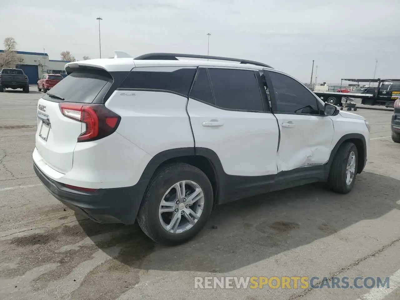 3 Photograph of a damaged car 3GKALMEG6PL151029 GMC TERRAIN 2023