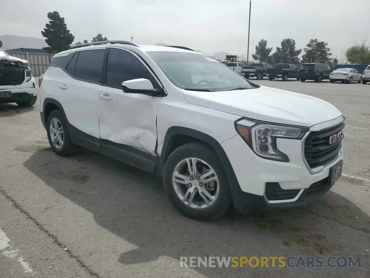 4 Photograph of a damaged car 3GKALMEG6PL151029 GMC TERRAIN 2023