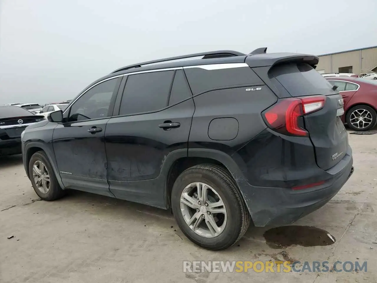 2 Photograph of a damaged car 3GKALMEG6PL176545 GMC TERRAIN 2023