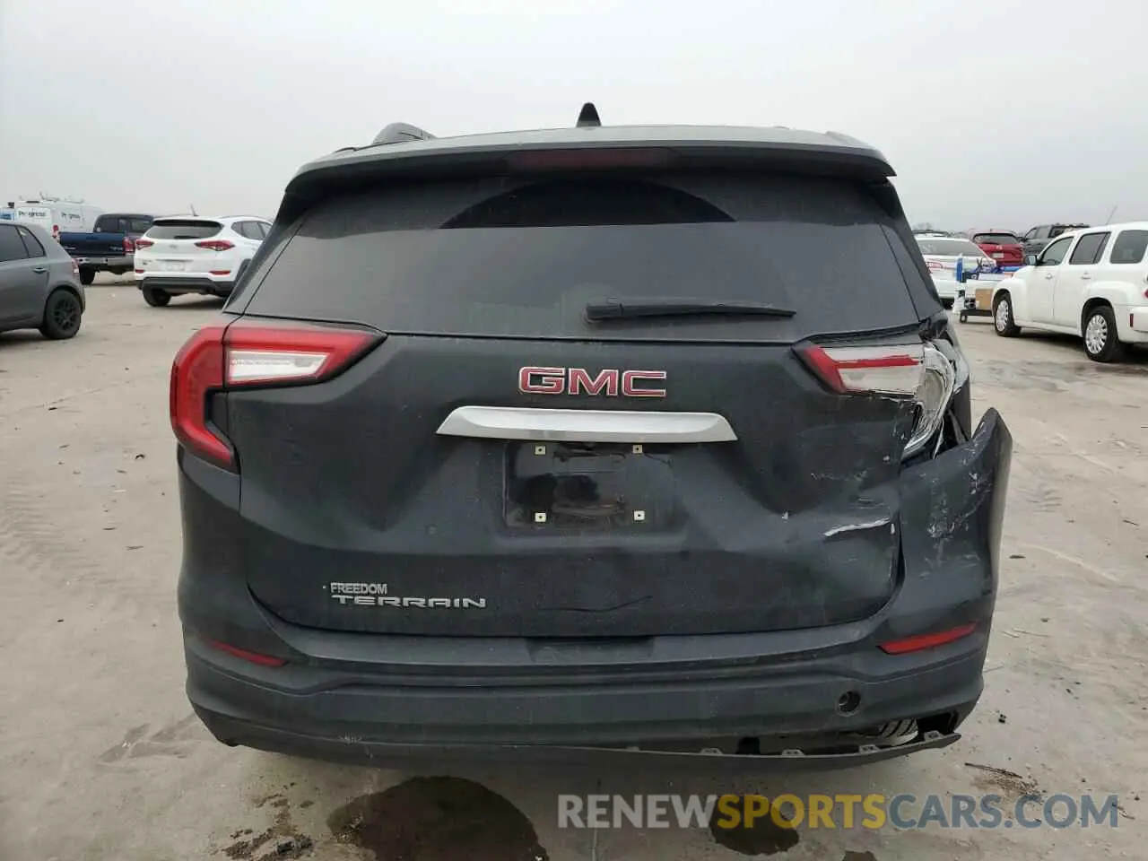 6 Photograph of a damaged car 3GKALMEG6PL176545 GMC TERRAIN 2023