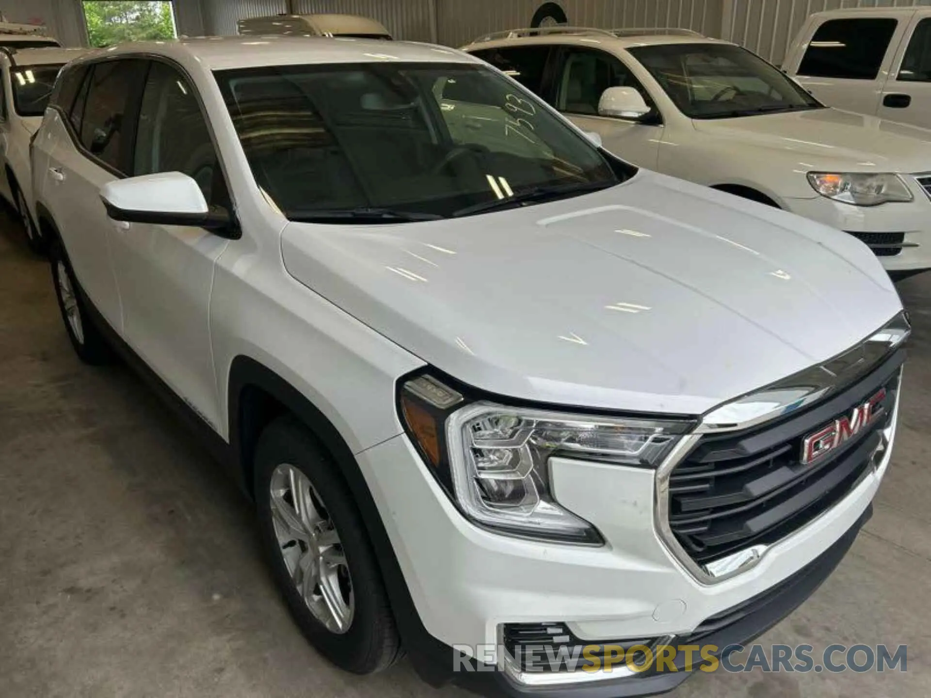 3 Photograph of a damaged car 3GKALMEG6PL220009 GMC TERRAIN 2023