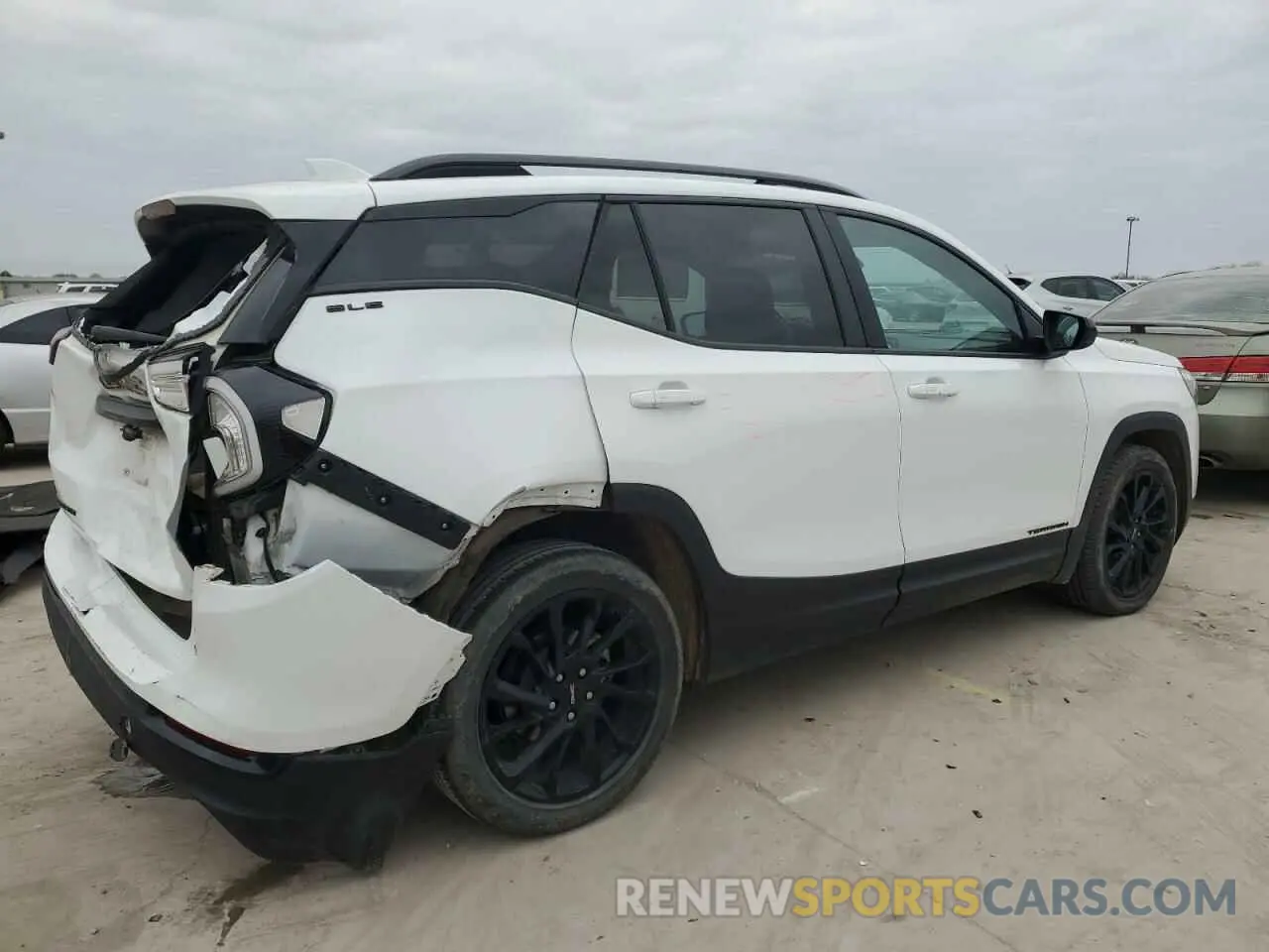 3 Photograph of a damaged car 3GKALMEG7PL160970 GMC TERRAIN 2023