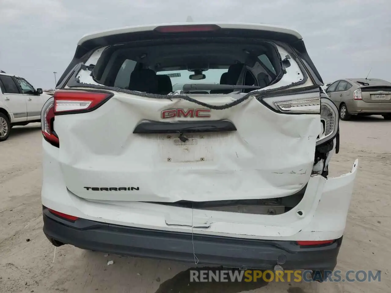 6 Photograph of a damaged car 3GKALMEG7PL160970 GMC TERRAIN 2023