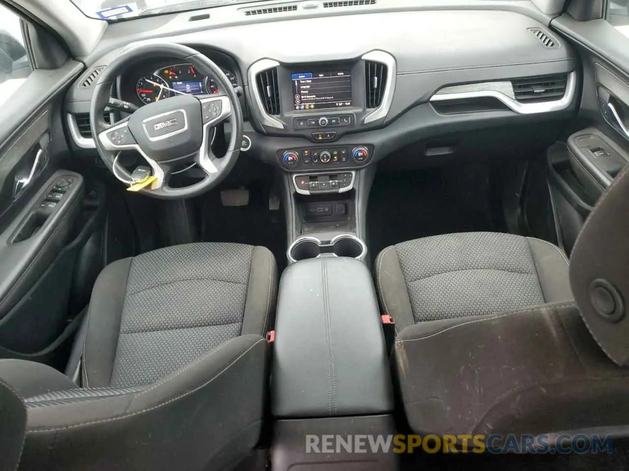 8 Photograph of a damaged car 3GKALMEG7PL160970 GMC TERRAIN 2023