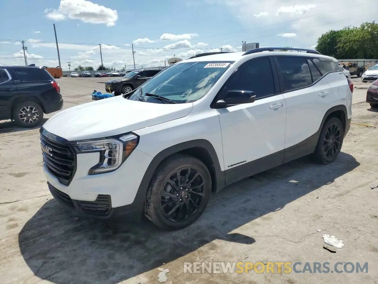 1 Photograph of a damaged car 3GKALMEG7PL247543 GMC TERRAIN 2023