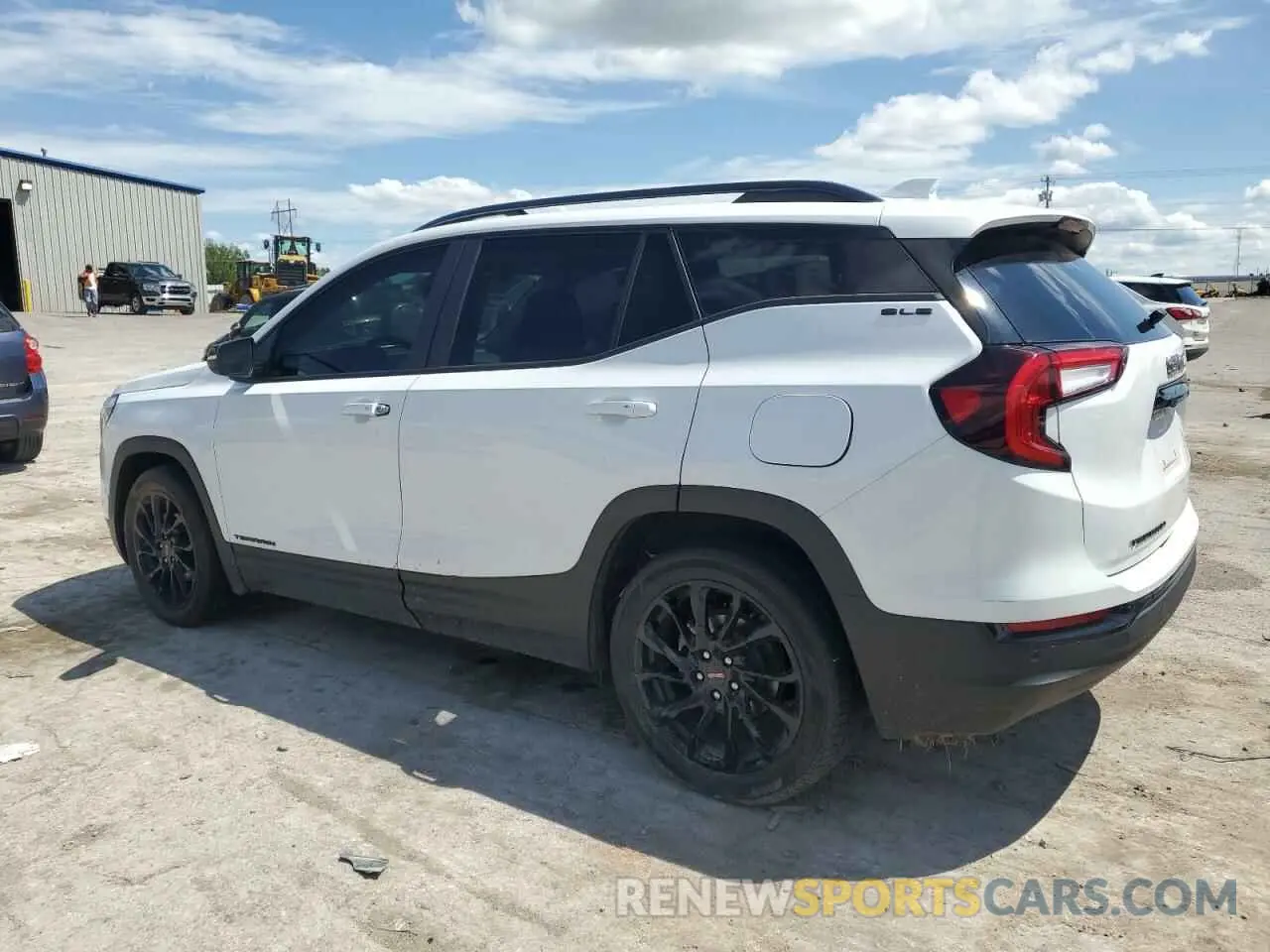 2 Photograph of a damaged car 3GKALMEG7PL247543 GMC TERRAIN 2023