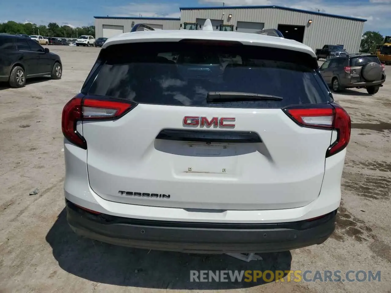 6 Photograph of a damaged car 3GKALMEG7PL247543 GMC TERRAIN 2023
