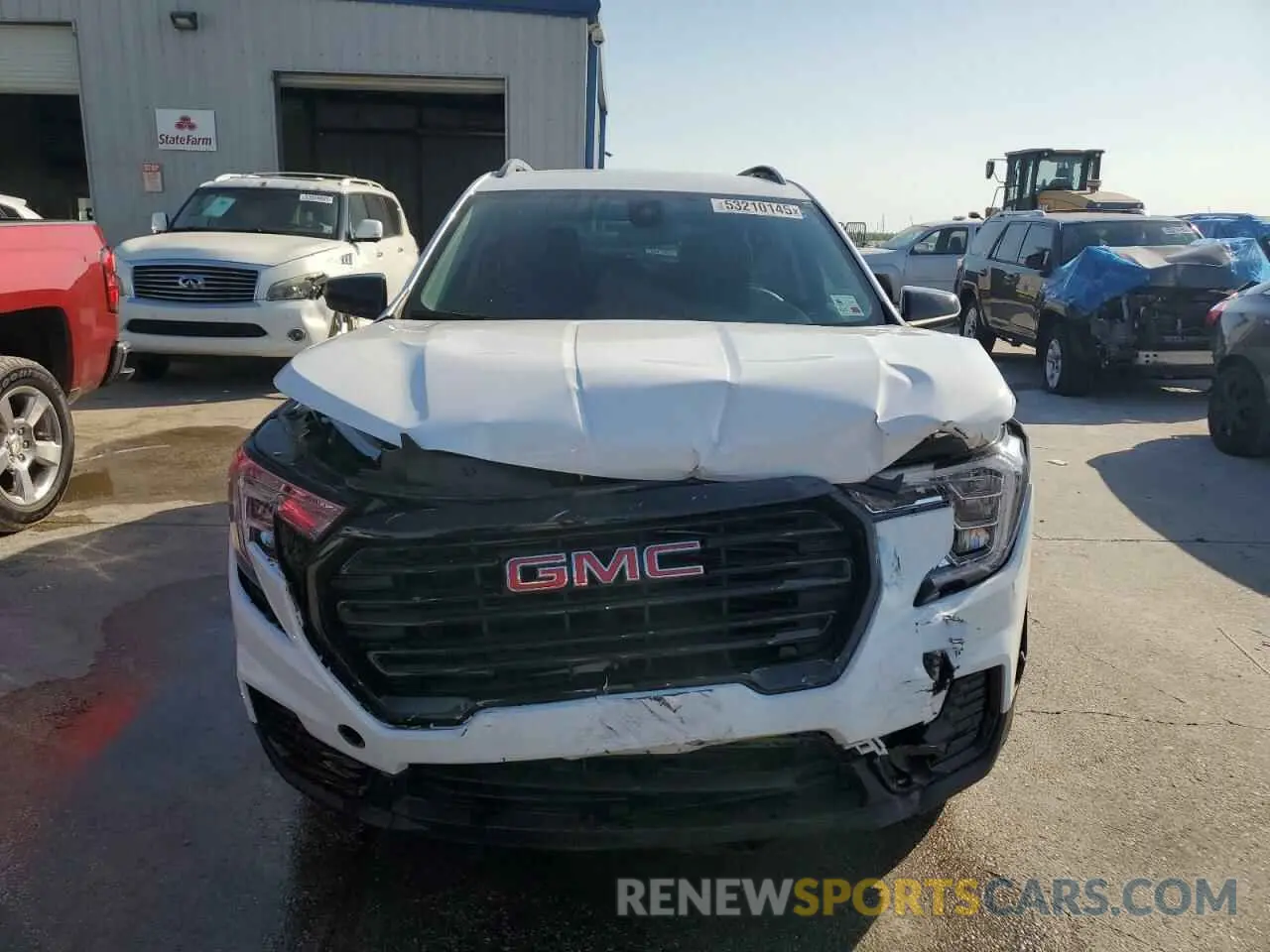 5 Photograph of a damaged car 3GKALMEG8PL197297 GMC TERRAIN 2023