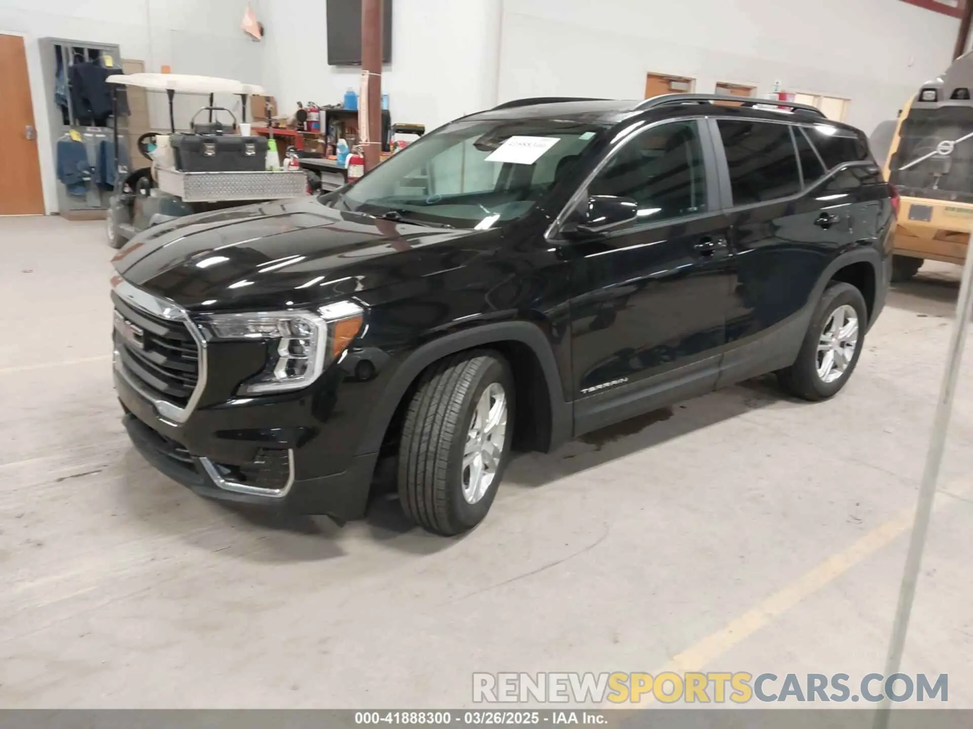 2 Photograph of a damaged car 3GKALMEG8PL199132 GMC TERRAIN 2023