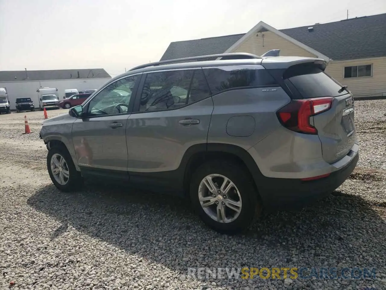 2 Photograph of a damaged car 3GKALMEG9PL201440 GMC TERRAIN 2023