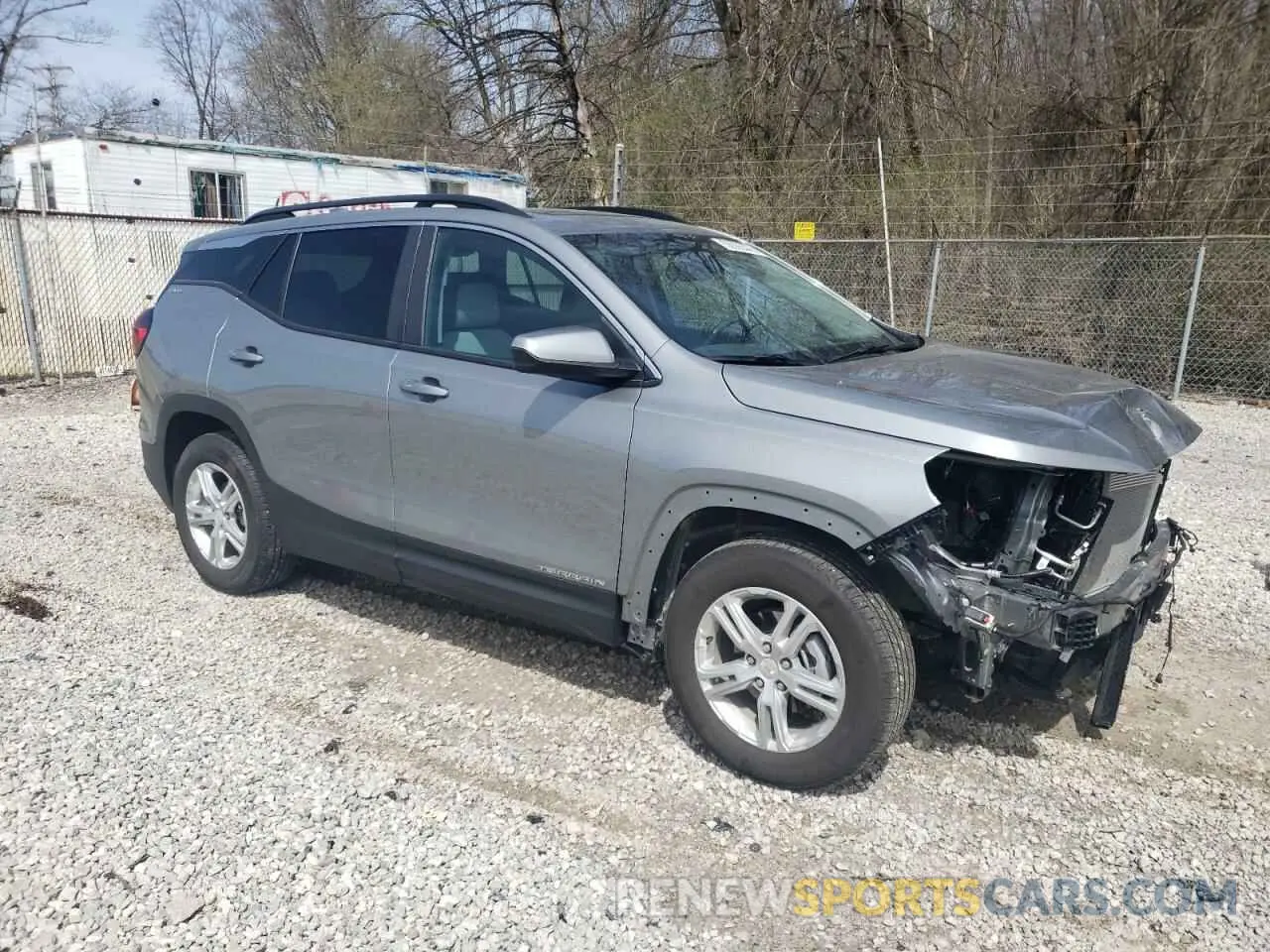4 Photograph of a damaged car 3GKALMEG9PL201440 GMC TERRAIN 2023