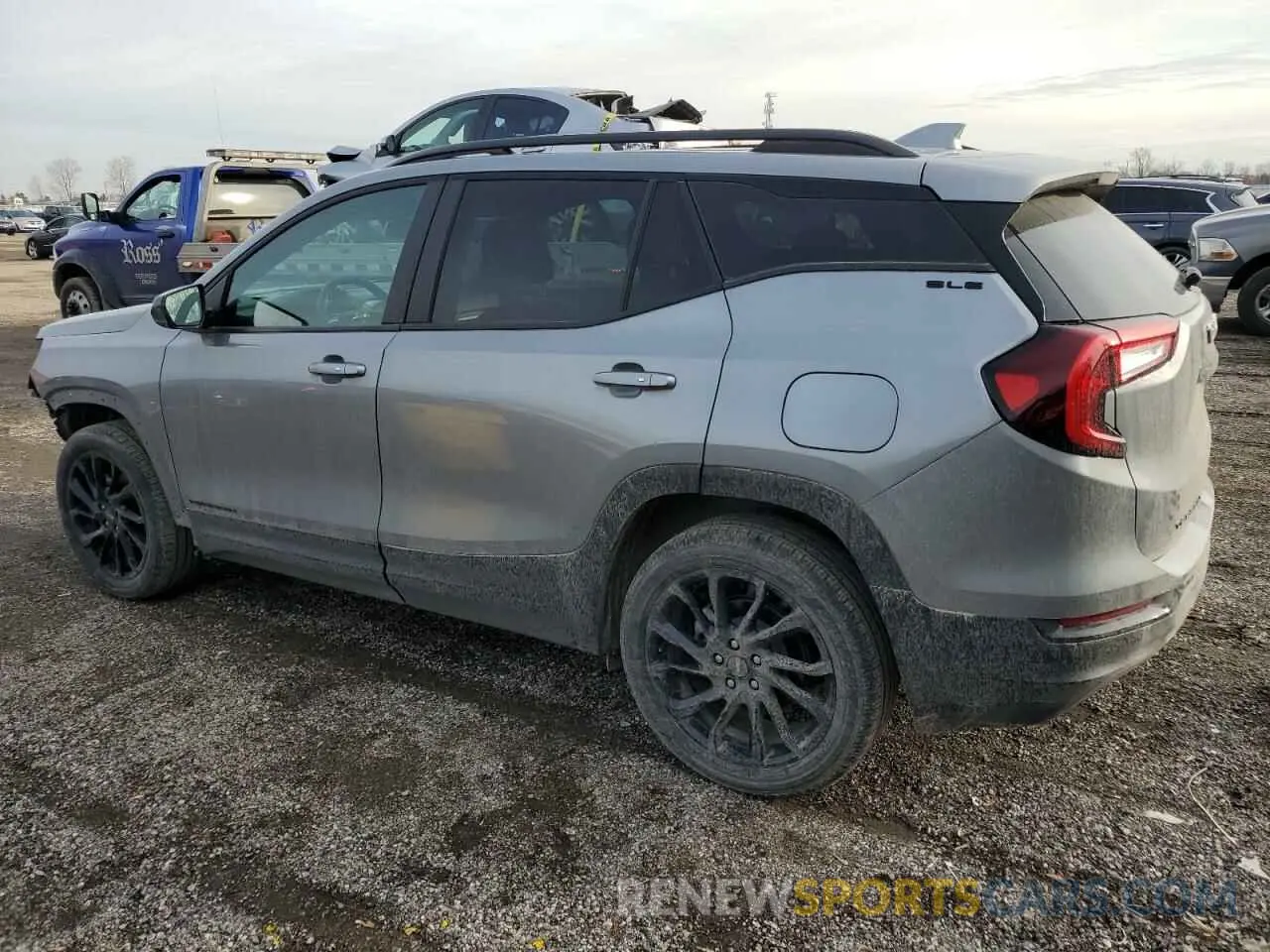 2 Photograph of a damaged car 3GKALMEG9PL243798 GMC TERRAIN 2023