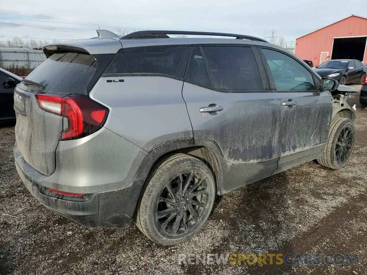 3 Photograph of a damaged car 3GKALMEG9PL243798 GMC TERRAIN 2023