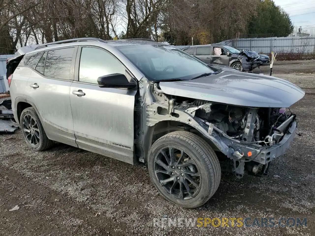 4 Photograph of a damaged car 3GKALMEG9PL243798 GMC TERRAIN 2023