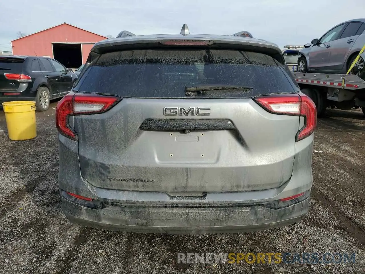 6 Photograph of a damaged car 3GKALMEG9PL243798 GMC TERRAIN 2023