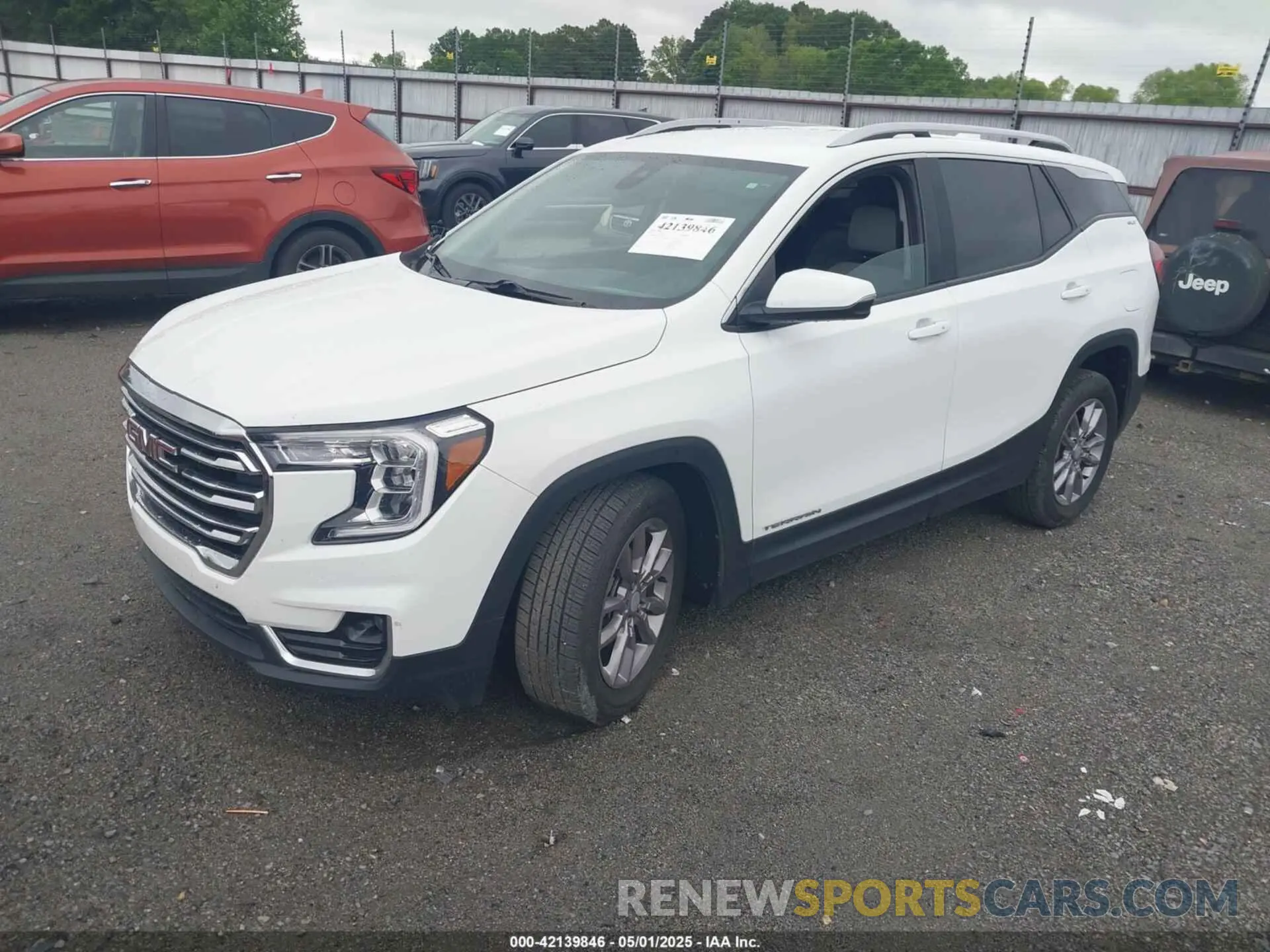 2 Photograph of a damaged car 3GKALPEG2PL152535 GMC TERRAIN 2023