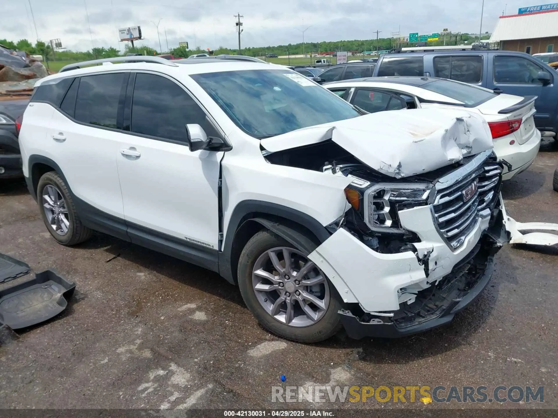 1 Photograph of a damaged car 3GKALPEG4PL266410 GMC TERRAIN 2023
