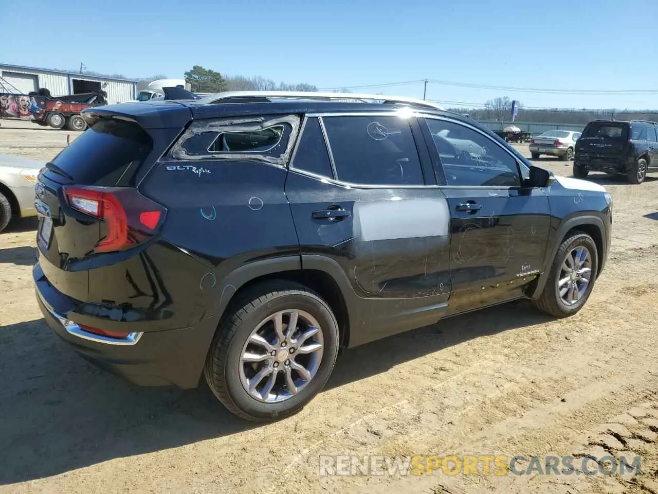3 Photograph of a damaged car 3GKALPEG5PL229396 GMC TERRAIN 2023