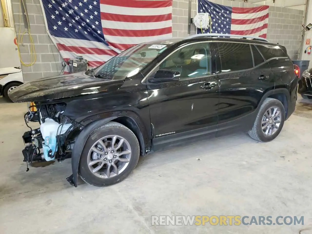 1 Photograph of a damaged car 3GKALPEG6PL153896 GMC TERRAIN 2023