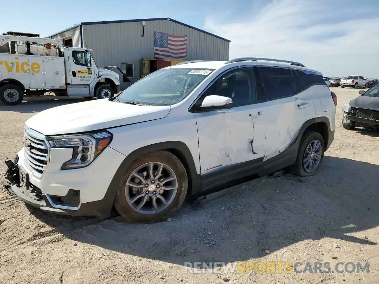 1 Photograph of a damaged car 3GKALPEG6PL206614 GMC TERRAIN 2023