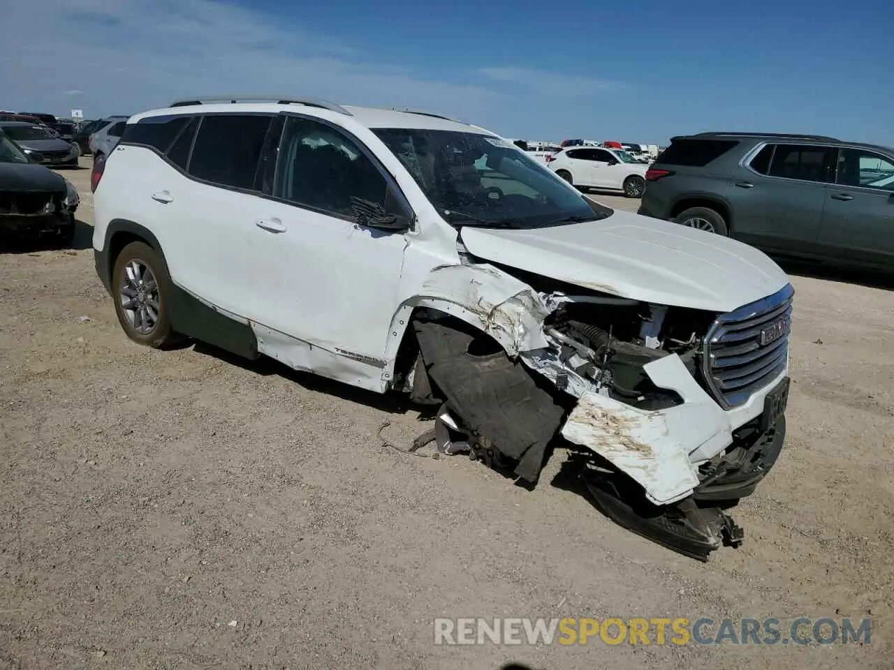 4 Photograph of a damaged car 3GKALPEG6PL206614 GMC TERRAIN 2023