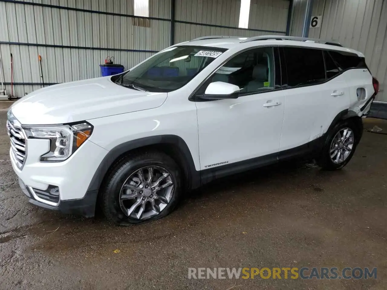 1 Photograph of a damaged car 3GKALPEG9PL165850 GMC TERRAIN 2023
