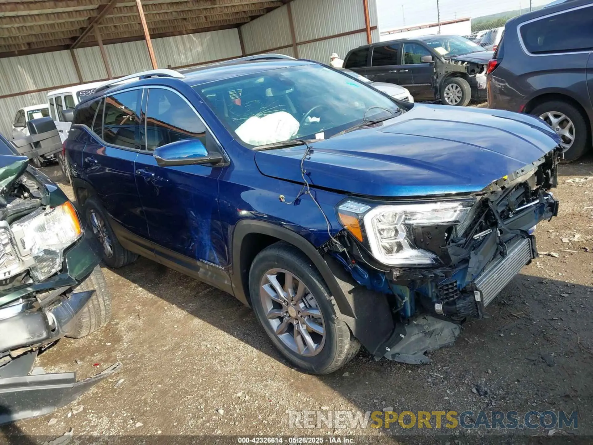 1 Photograph of a damaged car 3GKALPEG9PL191154 GMC TERRAIN 2023