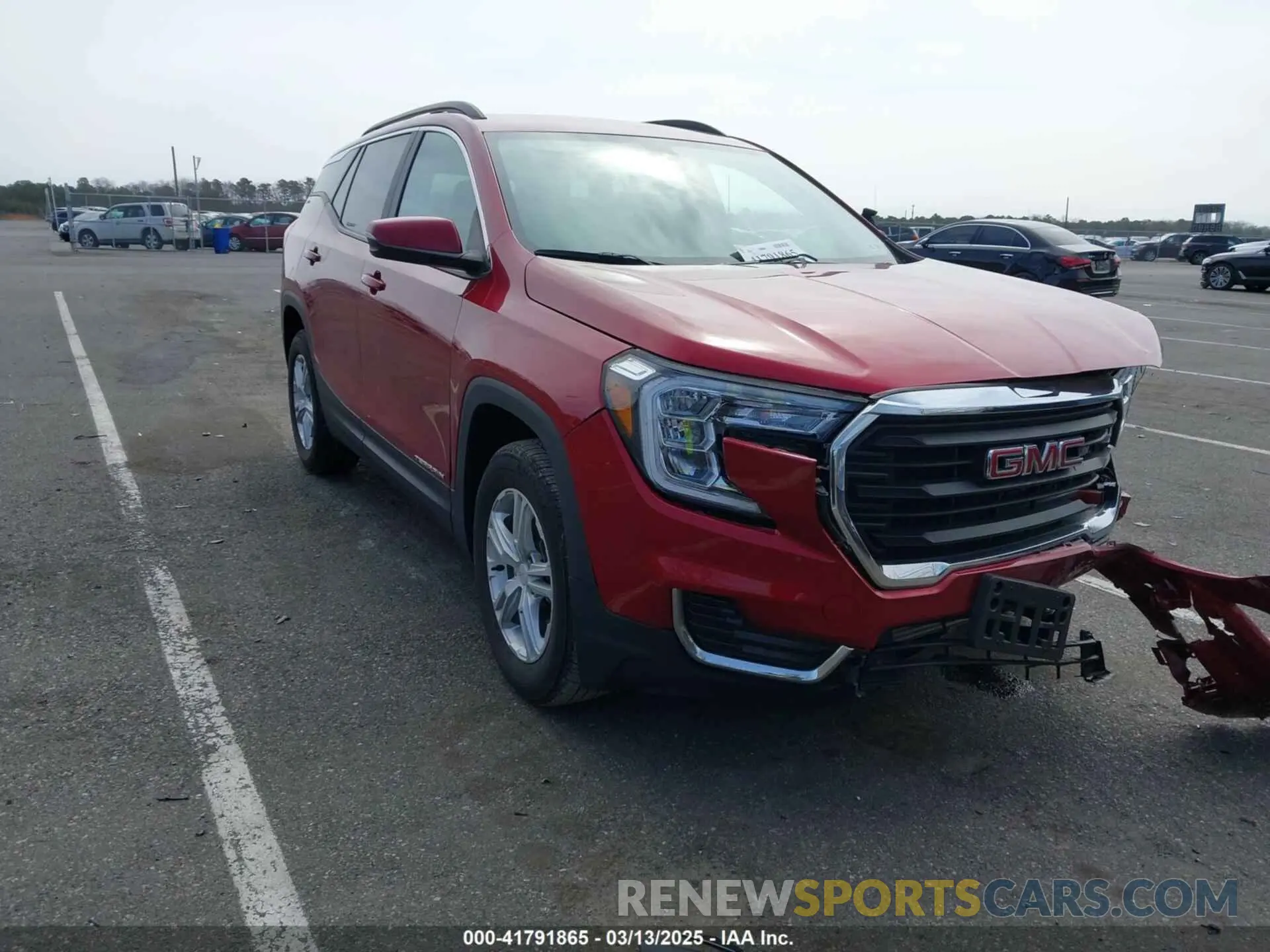 1 Photograph of a damaged car 3GKALTEG0PL207699 GMC TERRAIN 2023