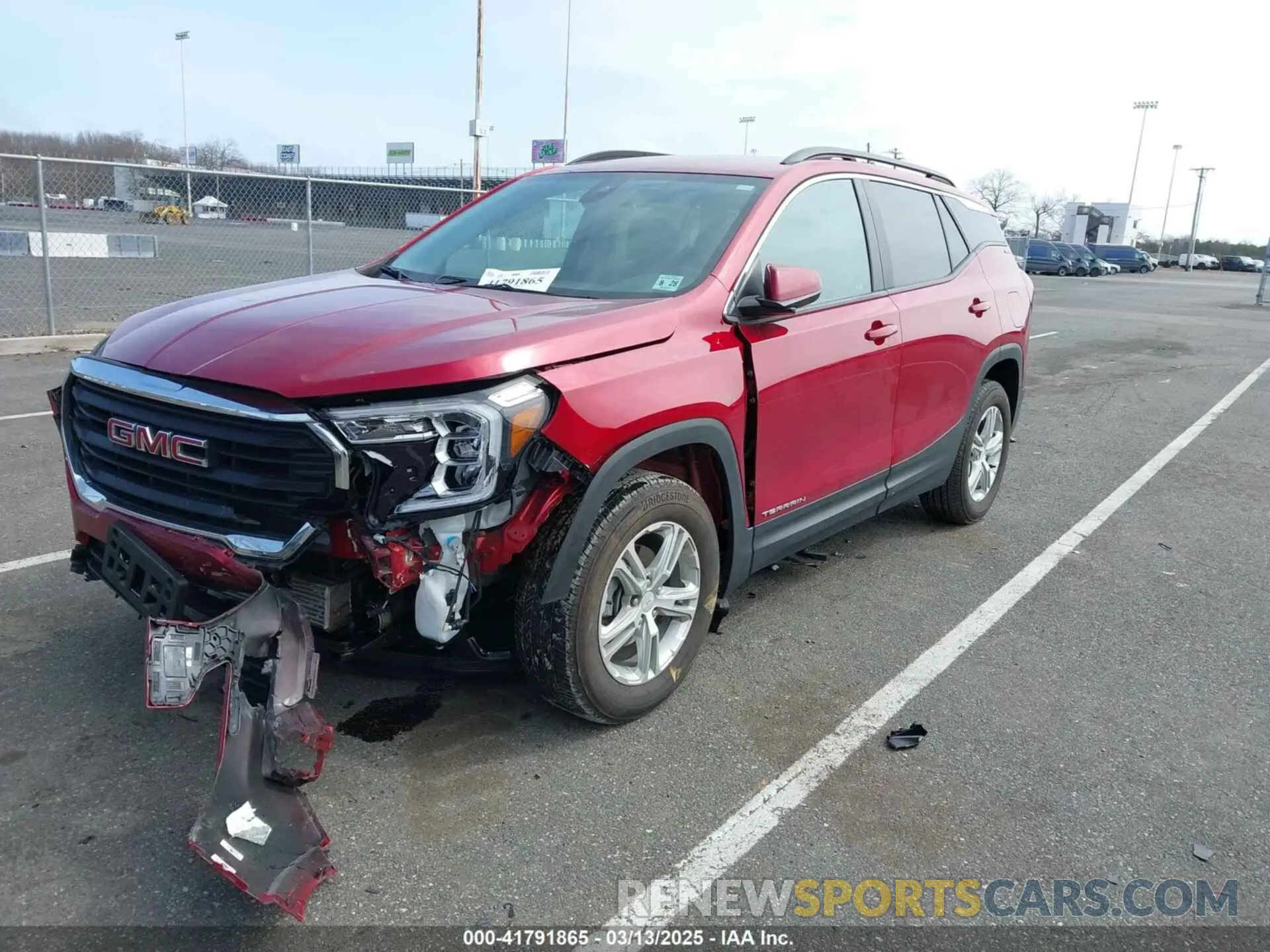 2 Photograph of a damaged car 3GKALTEG0PL207699 GMC TERRAIN 2023