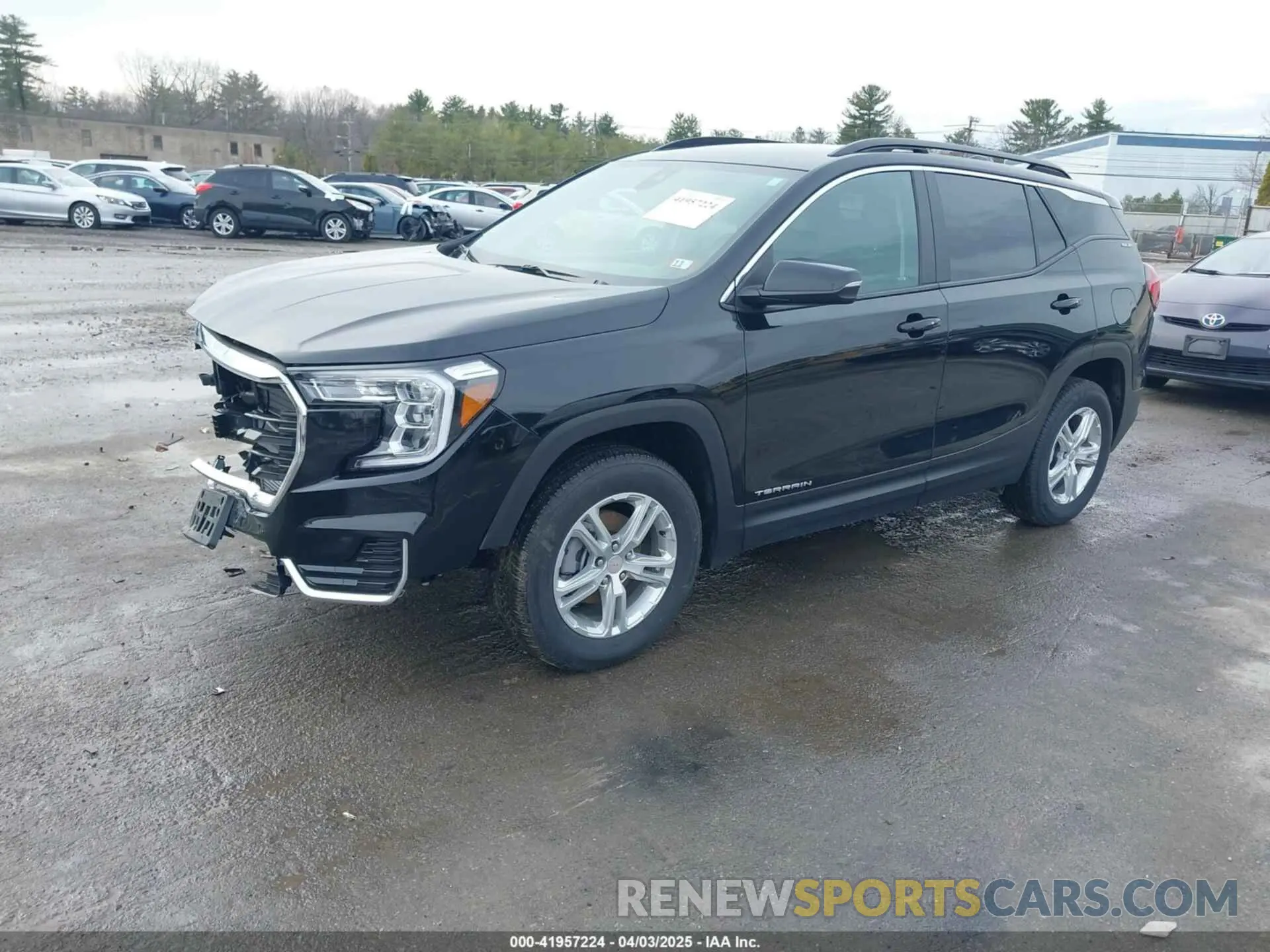 2 Photograph of a damaged car 3GKALTEG0PL226446 GMC TERRAIN 2023