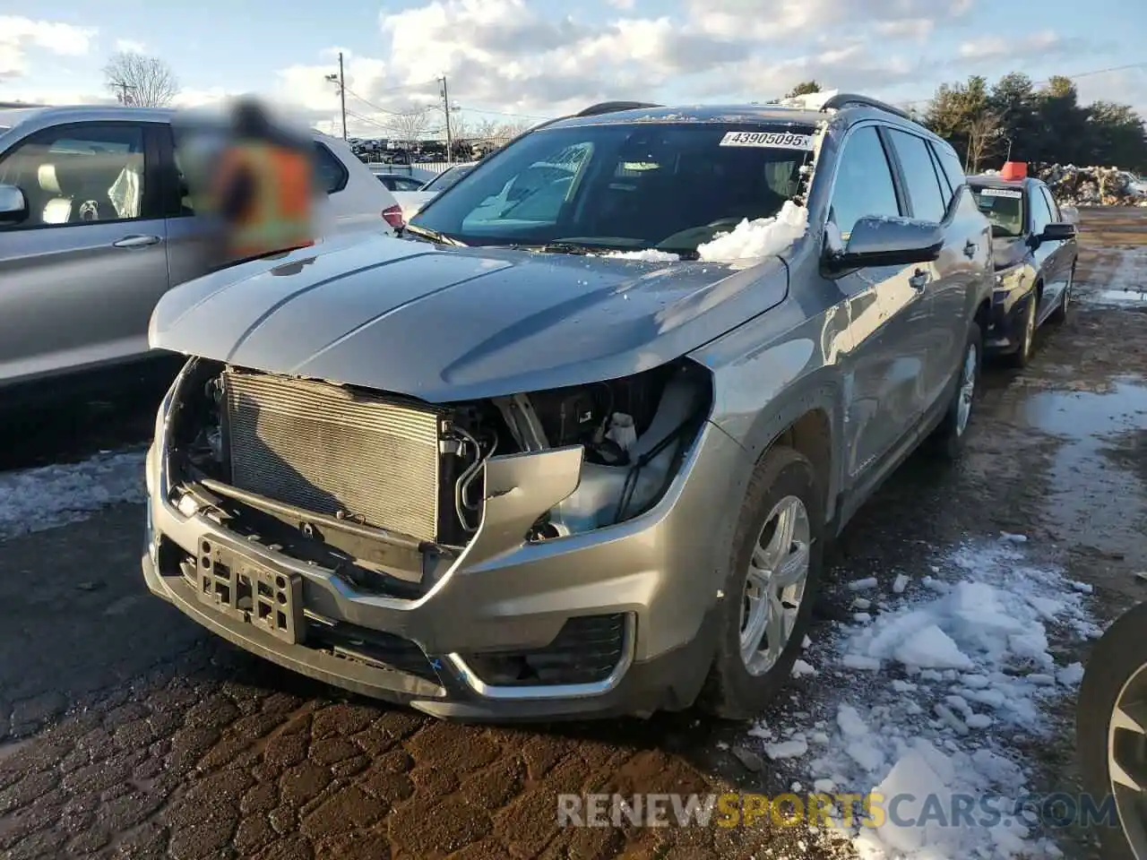 1 Photograph of a damaged car 3GKALTEG1PL129661 GMC TERRAIN 2023