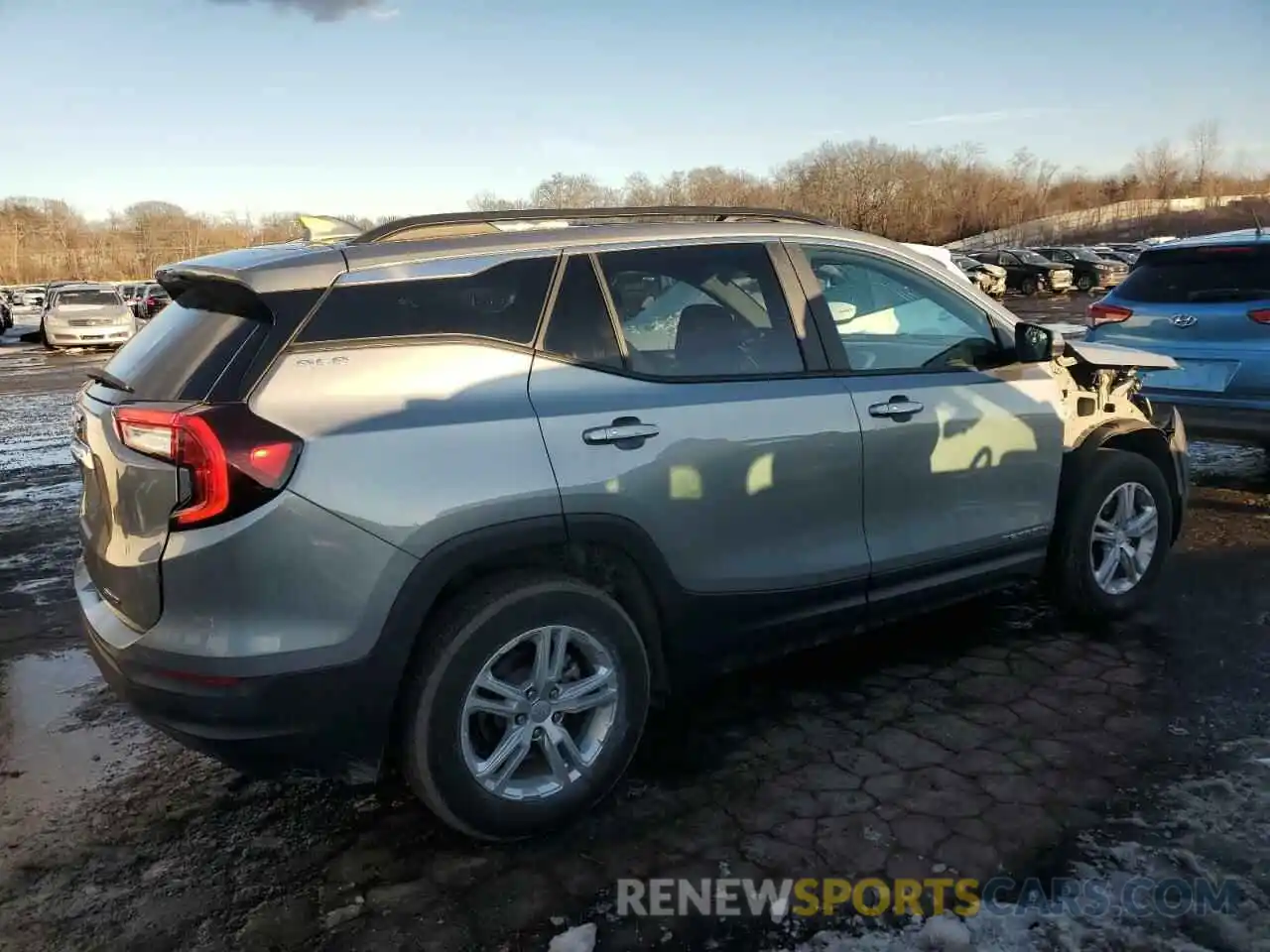 3 Photograph of a damaged car 3GKALTEG1PL129661 GMC TERRAIN 2023