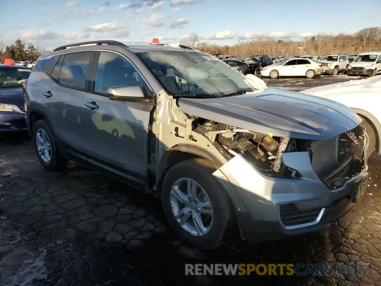 4 Photograph of a damaged car 3GKALTEG1PL129661 GMC TERRAIN 2023