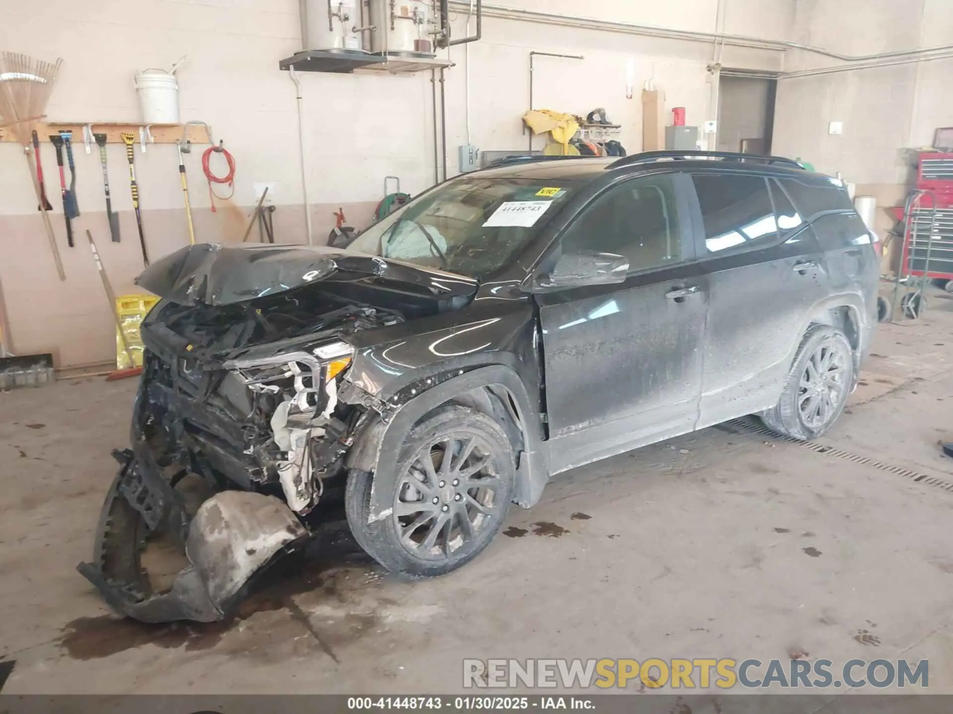 2 Photograph of a damaged car 3GKALTEG1PL142183 GMC TERRAIN 2023