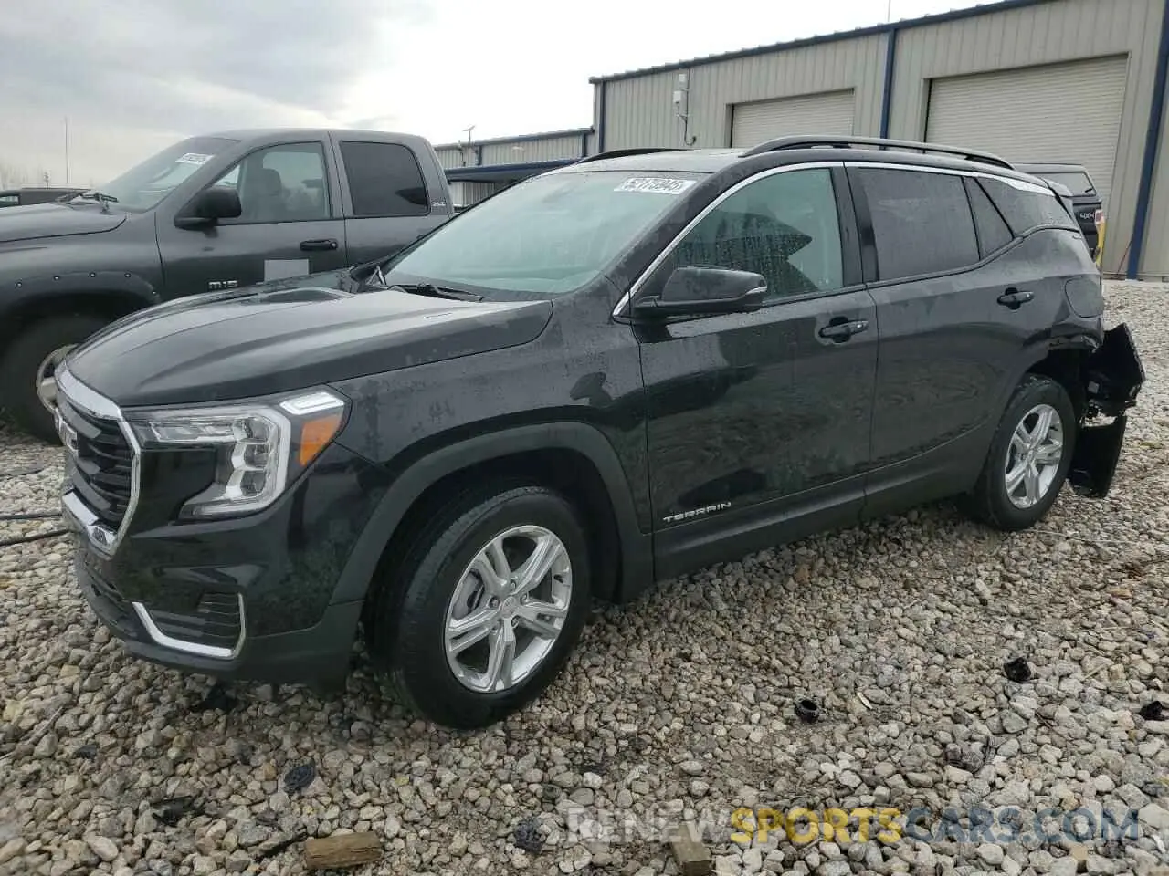 1 Photograph of a damaged car 3GKALTEG1PL208683 GMC TERRAIN 2023