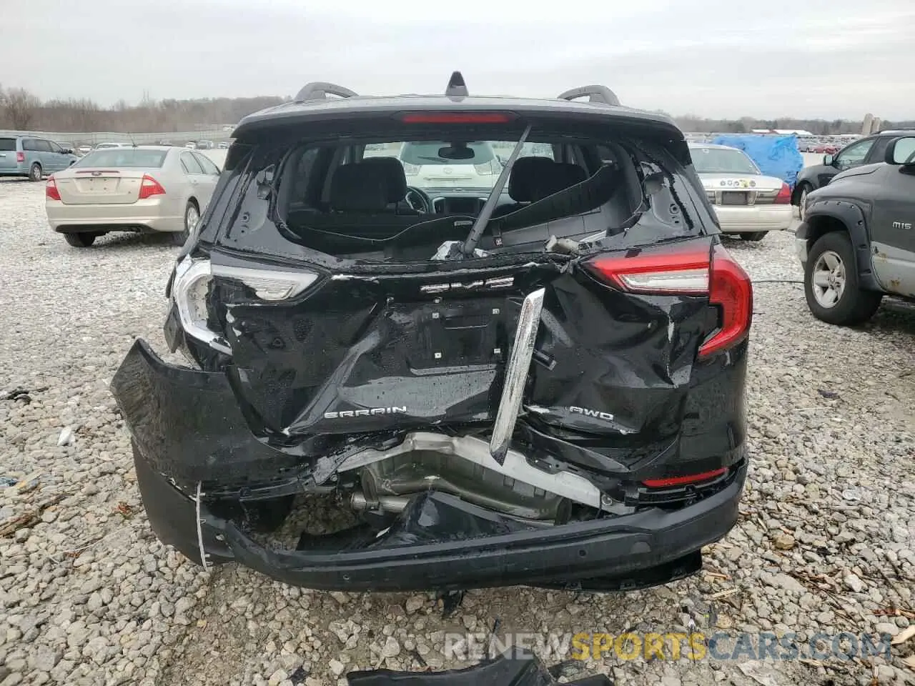 6 Photograph of a damaged car 3GKALTEG1PL208683 GMC TERRAIN 2023
