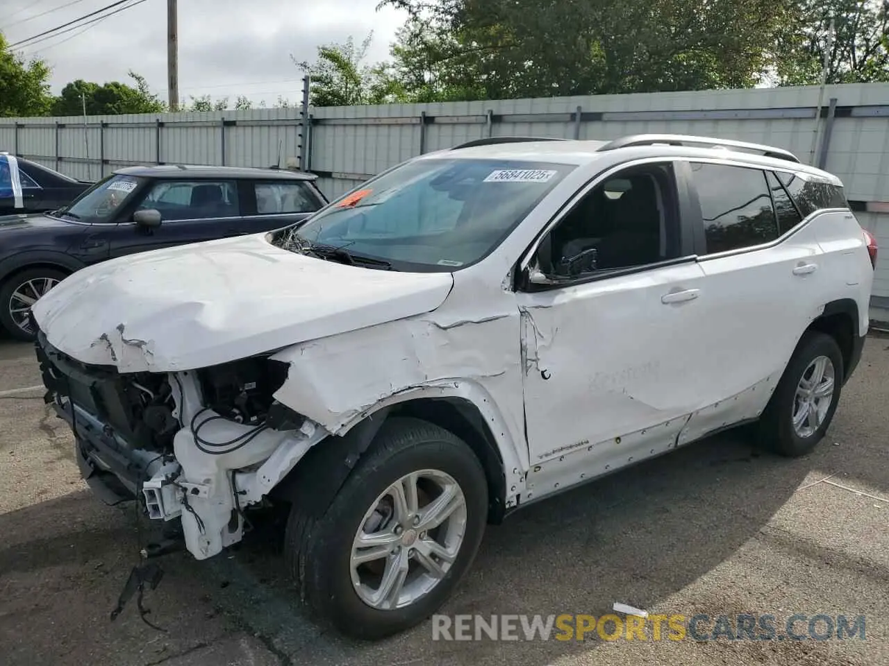 1 Photograph of a damaged car 3GKALTEG2PL186113 GMC TERRAIN 2023
