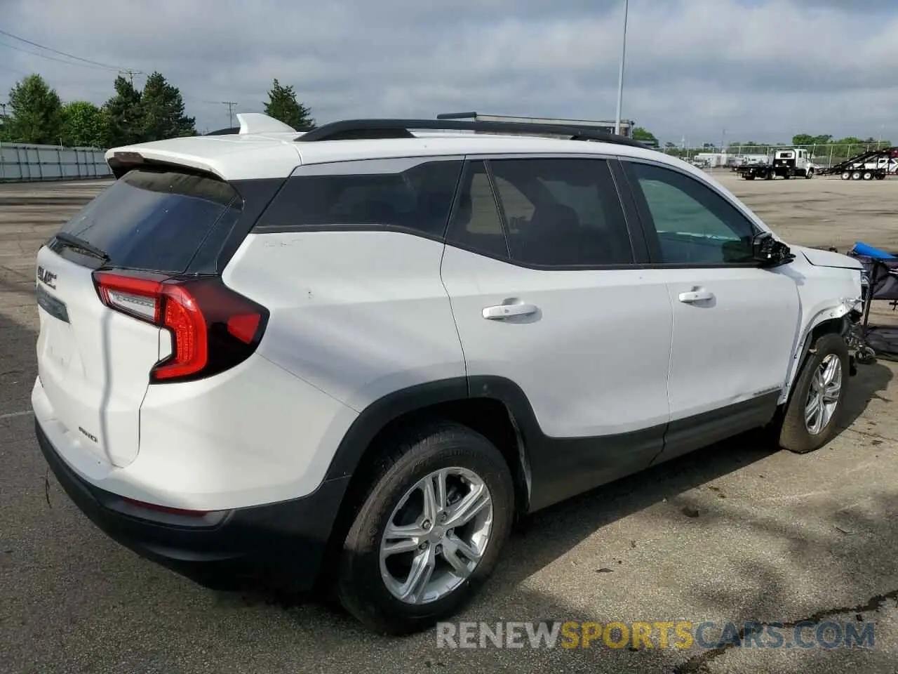 3 Photograph of a damaged car 3GKALTEG2PL186113 GMC TERRAIN 2023