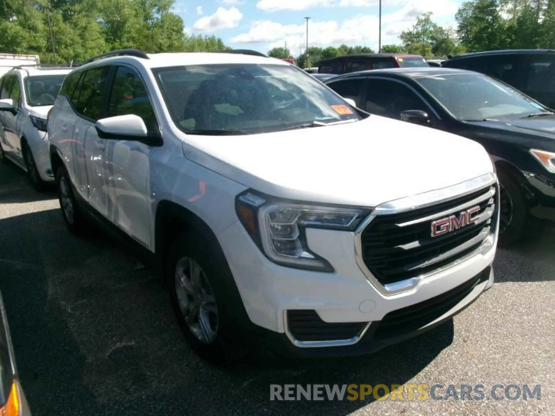 14 Photograph of a damaged car 3GKALTEG4PL130318 GMC TERRAIN 2023