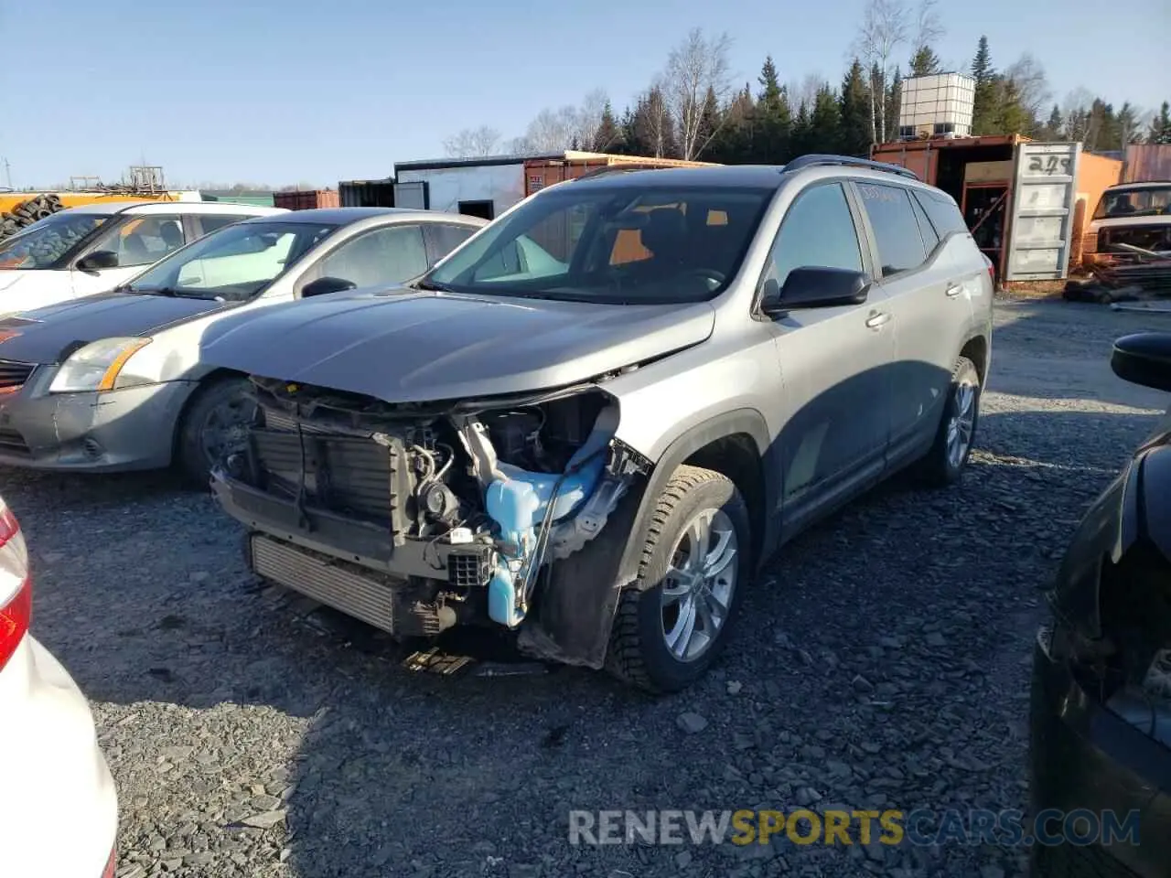 1 Photograph of a damaged car 3GKALTEG5PL118100 GMC TERRAIN 2023